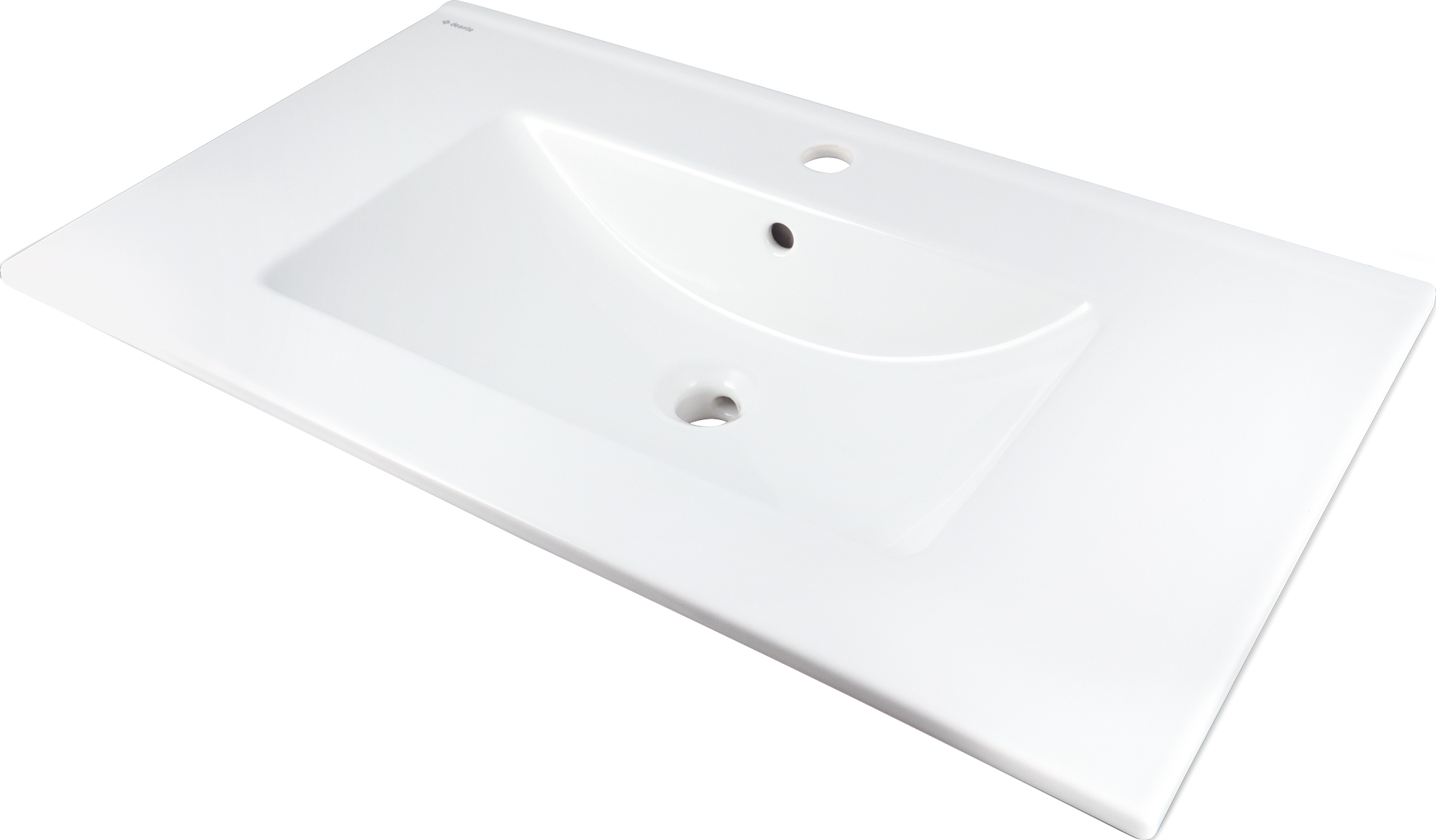 Deante Tubo umywalka 81,5x47 cm prostokątna meblowa biała CTU_648M - Wysyłka w 24h