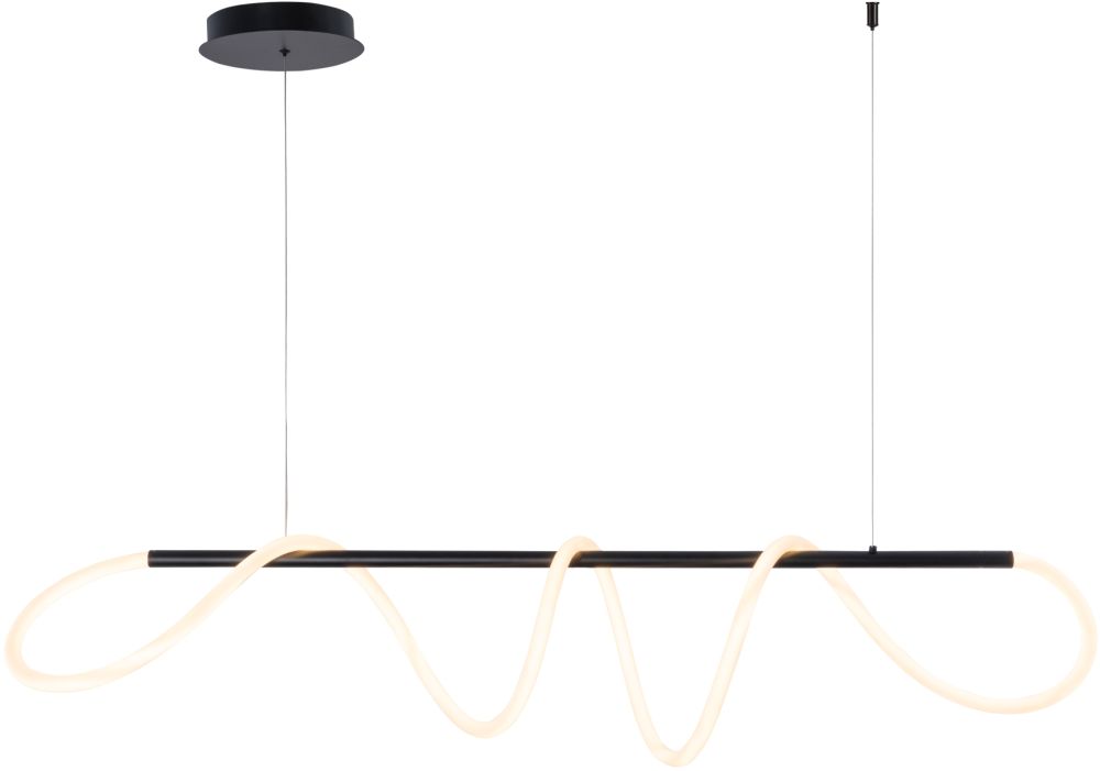 Zuma Line Balbo lampa wisząca 1x45 W LED czarny 20006PM-BK - Wysyłka w 24h