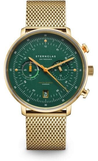 Zegarek męski Sternglas Hamburg Chrono Edition Vintage S01-HCV22-MI05