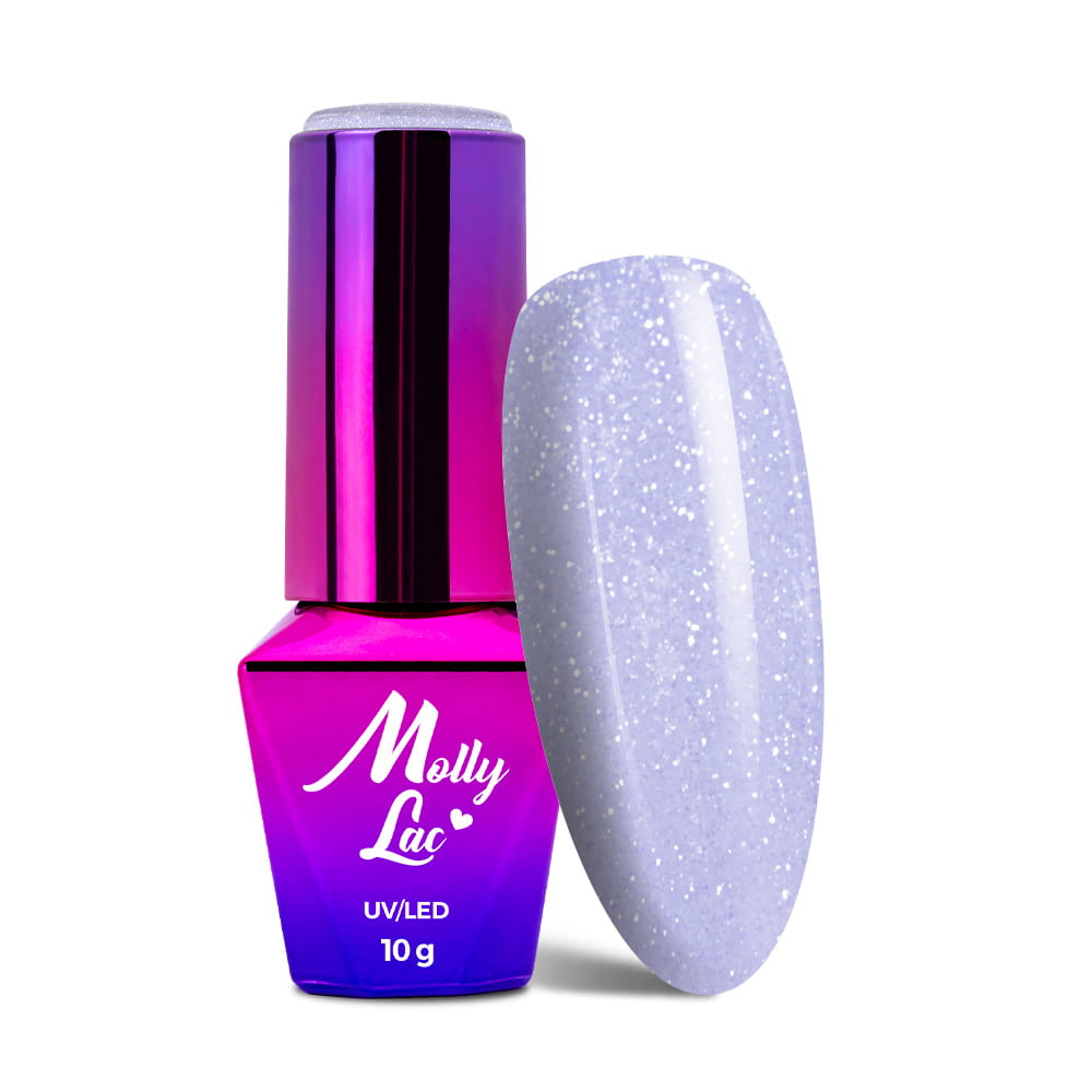 Lakier hybrydowy LED/UV Gel Polish MollyLac BonBons Nr 455 Blueberry Ice 10 g