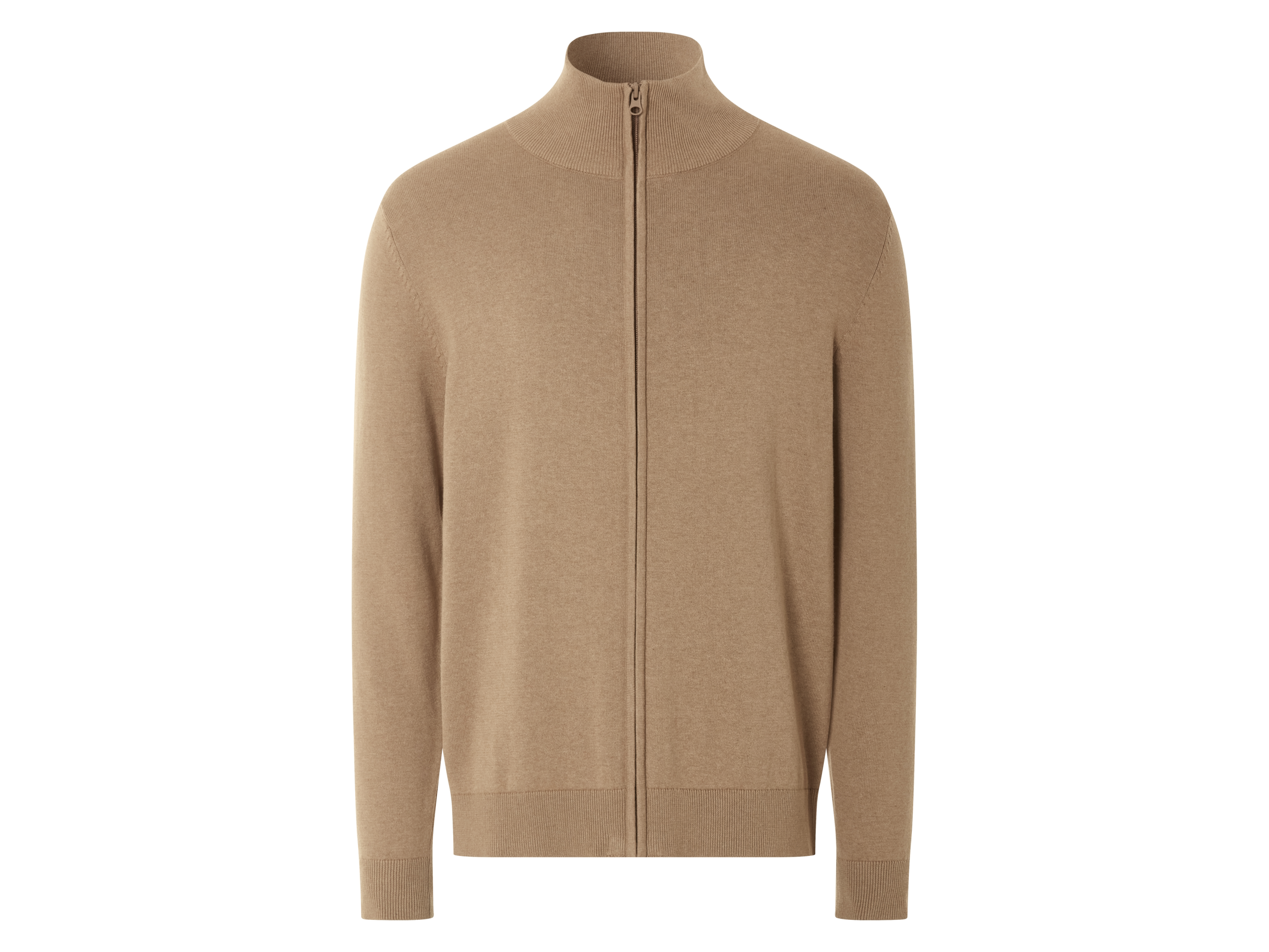 esmara Men Sweter męski z bawełny (Beżowy, M (48/50))