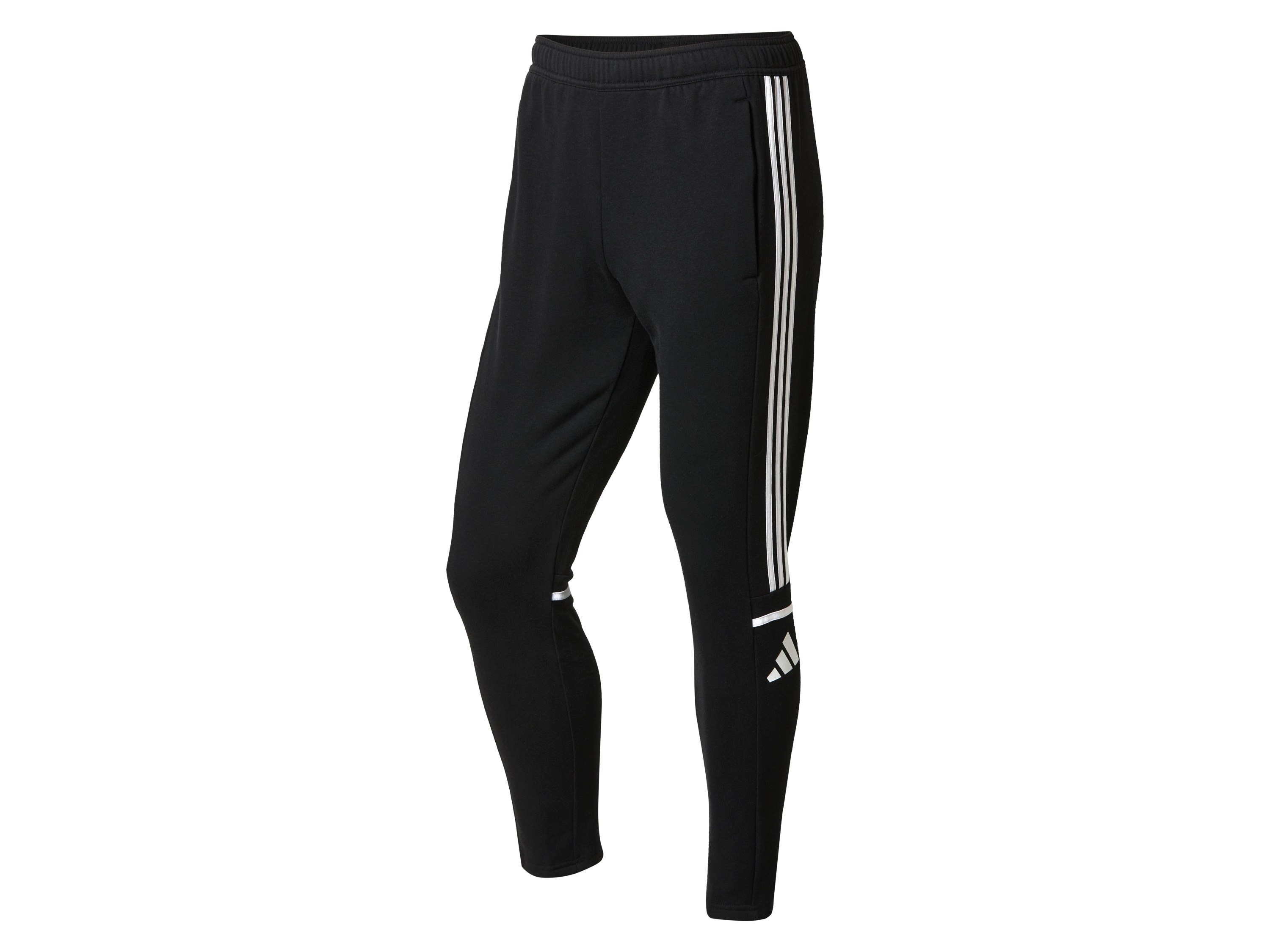 adidas Spodnie dresowe męskie Czarny, L