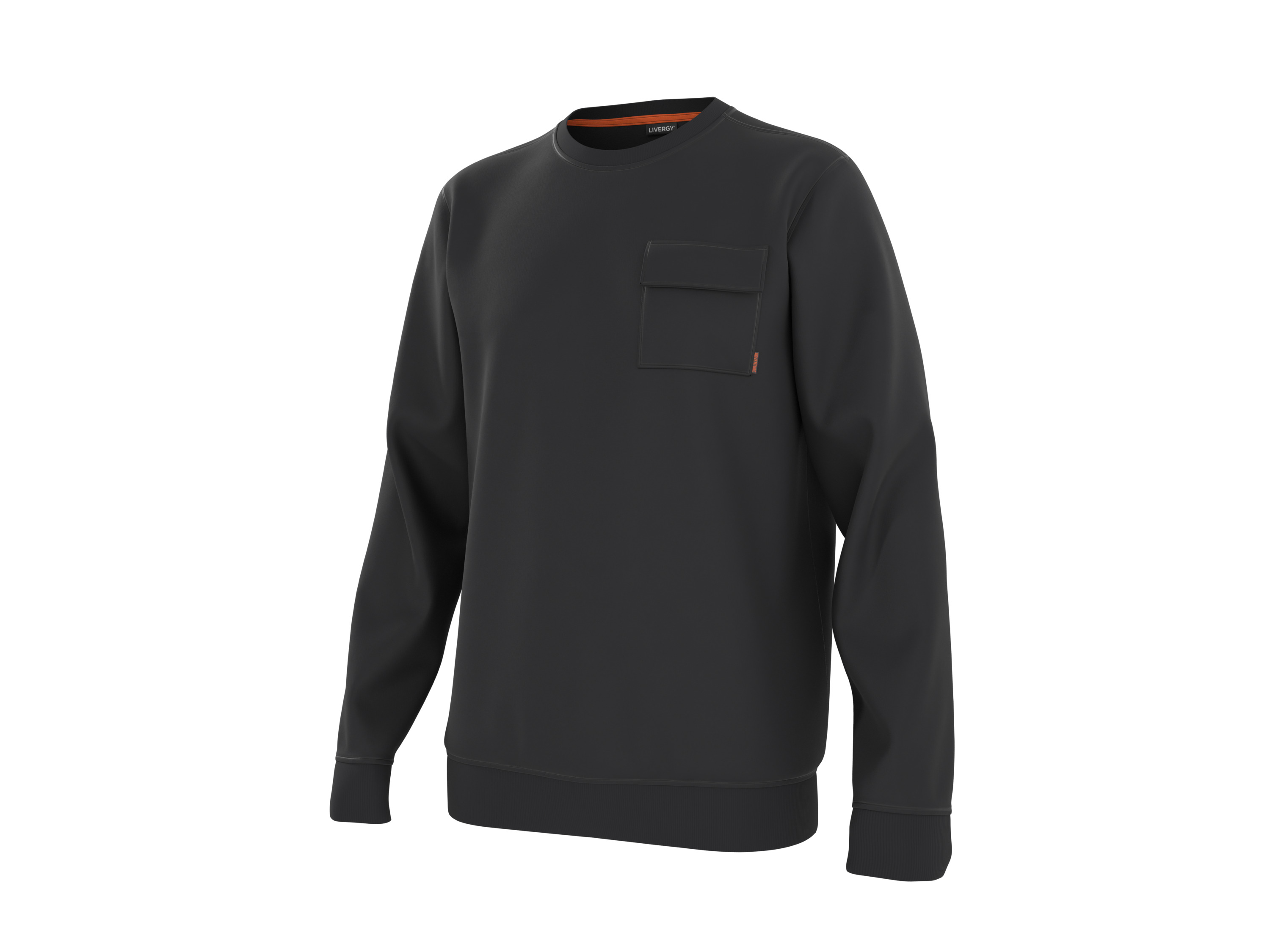 Livergy Bluza dresowa męska Czarny, XL 56/58