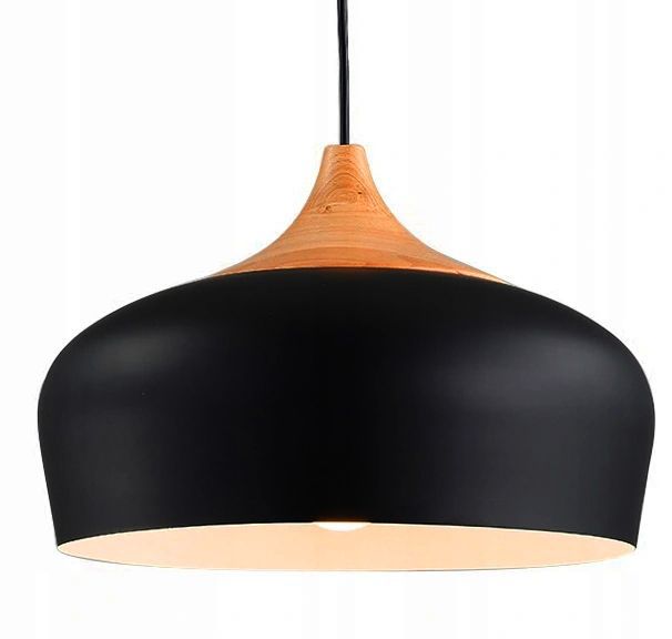 Lampa Sufitowa Wisząca Toolight App181-1Cp Bari Czarny 1 Szt