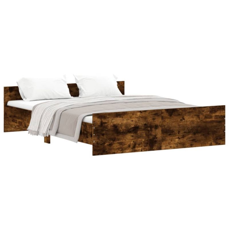 Łóżko drewniane WaszeMeble 160x200 cm brązowe WM-3203765 1 szt.