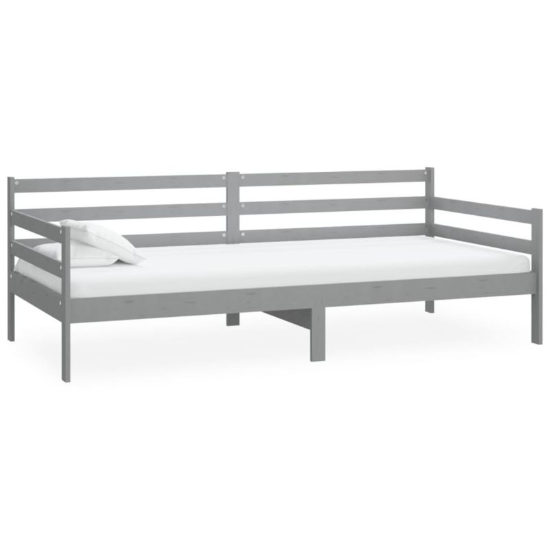 Łóżko dzienne WaszeMeble 90x200 cm szare WM-3083581 1 szt.