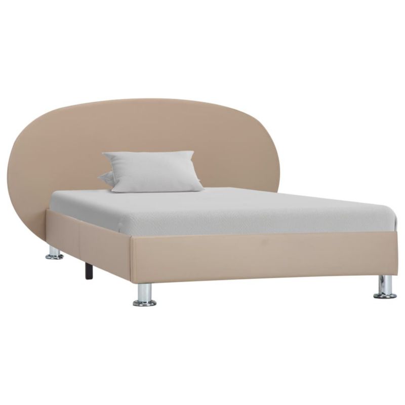 Łóżko tapicerowane WaszeMeble 100x200 cm brązowe WM-285421 1 szt.