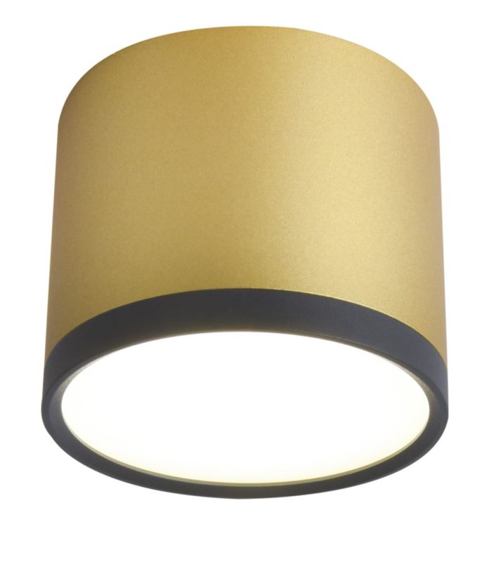 Reflektor sufitowy Candellux Tuba złoto-czarny LED 9W 4000K 650lm IP20 wym: 8,8 x 8,8 cm aluminium - 1 szt.