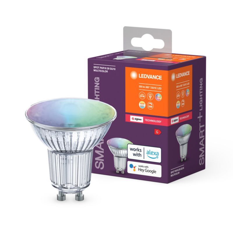 Żarówka LED Ledvance 4.9W 300lm CCT RGBW Ściemnialna Smart + ZigBee 1 szt.