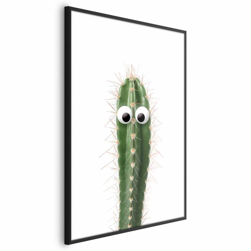 Plakat Artgeist Żywy kaktus 29,7x42 cm z ramą czarną bez marginesu 1 szt
