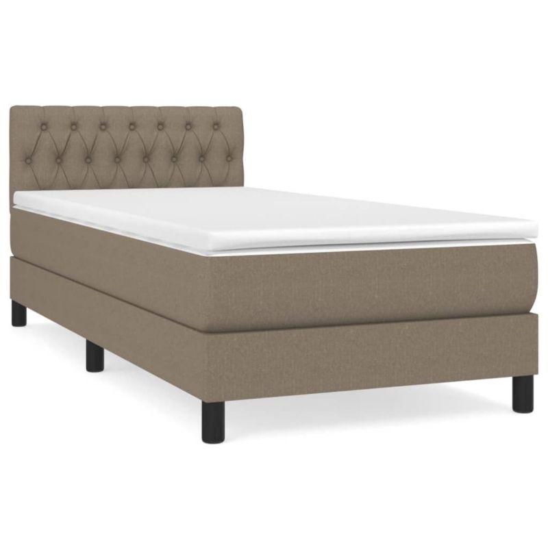 Łóżko kontynentalne WaszeMeble 90x200 cm Brązowe WM-3140269 1 szt.