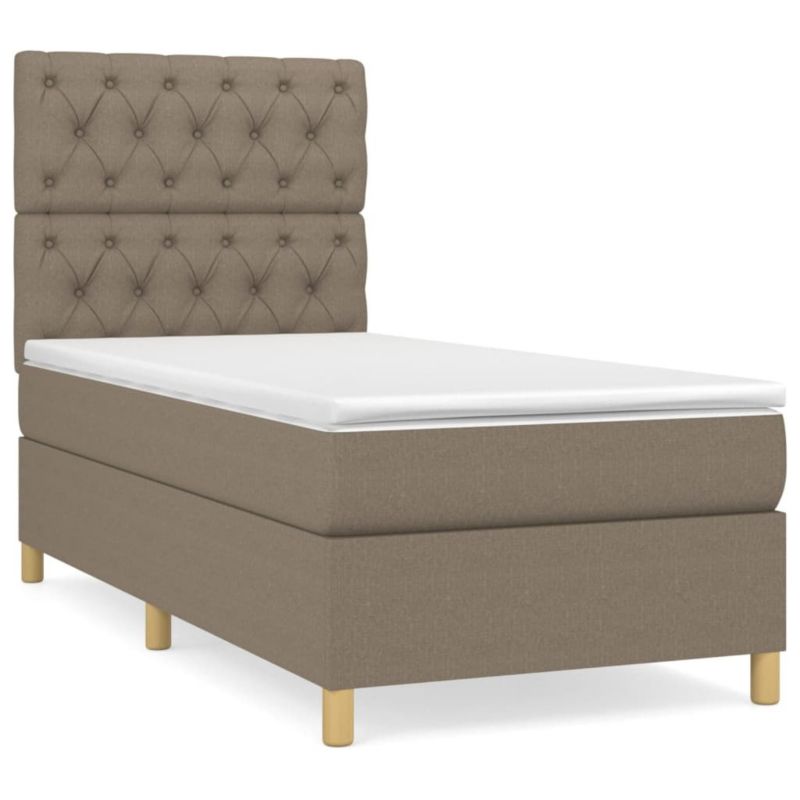 Łóżko kontynentalne WaszeMeble 80x200 Brązowe WM-3142533 1 szt.