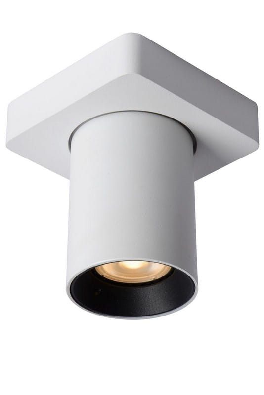 Spot sufitowy Lucide Nigiel biały 1 x GU10 x 5W IP20 wym: 10 x 10 cm - 1 szt.