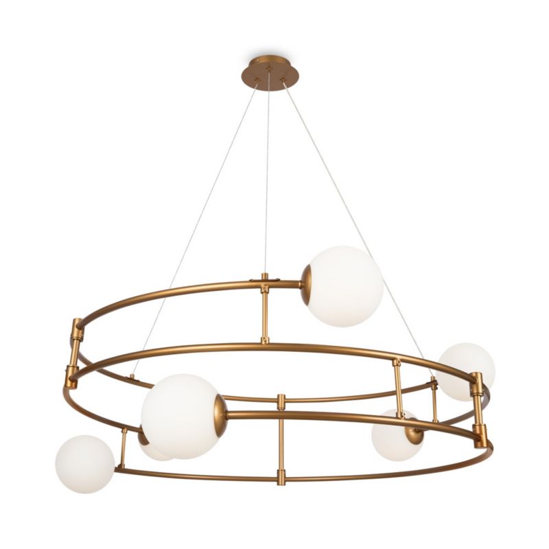 Żyrandol Maytoni Balance mosiężno-złoty wym: 152 x 81,2 x 81,2 cm 6xG9 x 40W 1 szt.