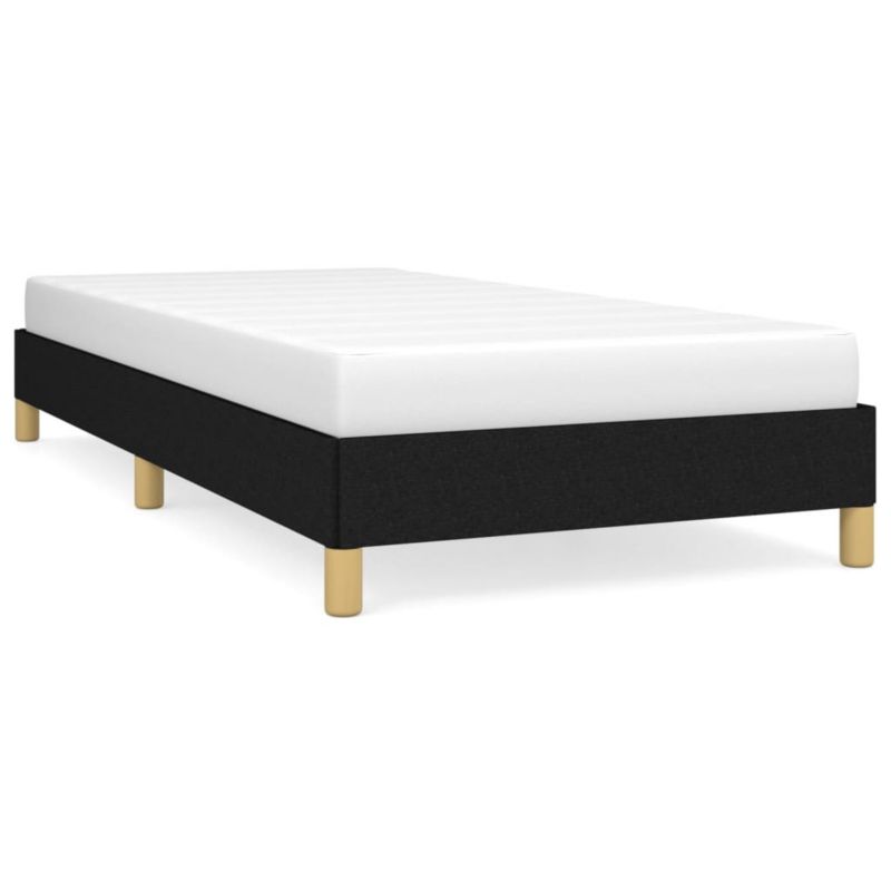 Łóżko tapicerowane WaszeMeble 90x190 cm czarna WM-346780 1 szt.