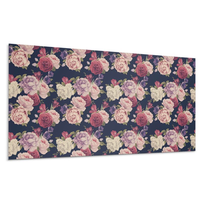 Panel samoprzylepny Wallfluent 120x60 cm Kwiatowy design 1 szt.