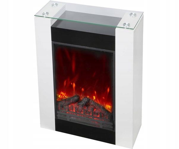 Kominek stojący El Fuego TESSIN biały 1szt