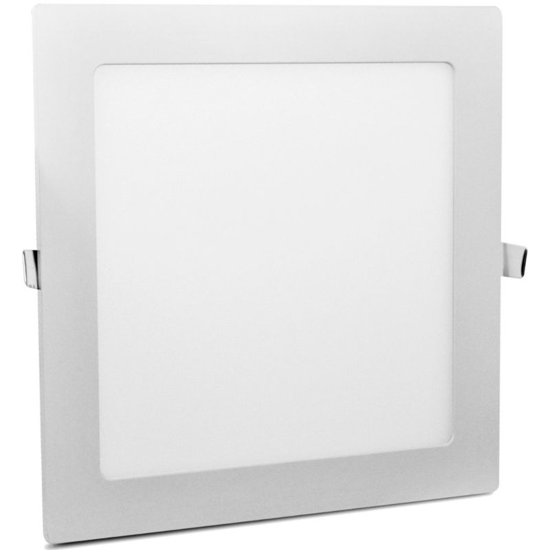 Oprawa sufitowa wpuszczana Polux Mars biała LED 18W 3000K 1050lm IP20 wym: 3,5 x 22,5 x 22,5 cm kwadratowa - 1 szt.