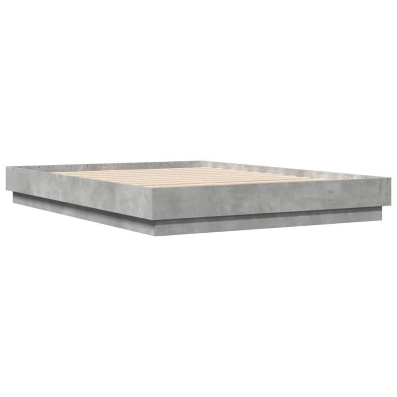 Łóżko drewniane WaszeMeble 160x200 cm szarość WM-3209845 1 szt.