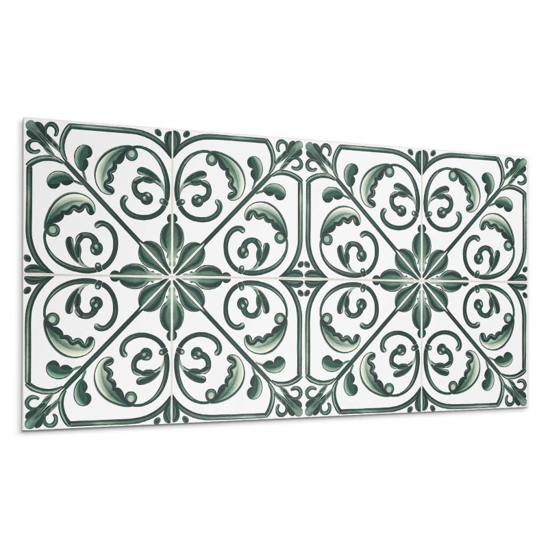 Panel samoprzylepny Wallfluent 100x50 cm Ornamentowe wzory roślinne w subtelnej formie 1 szt.