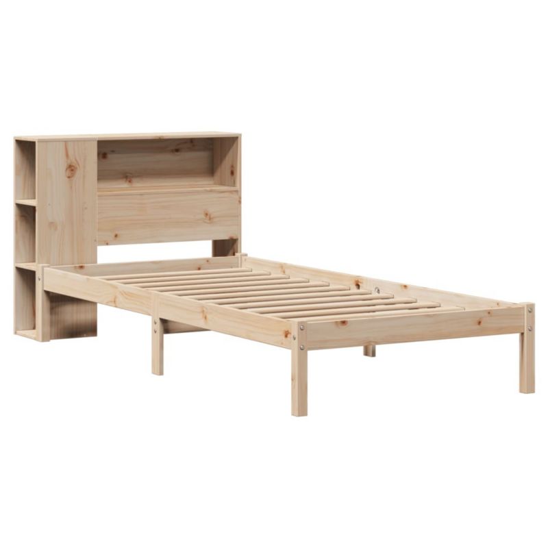 Łóżko drewniane WaszeMeble 90x200 cm brązowe WM-3321563 1 szt.