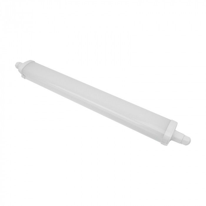 Oprawa liniowa do garażu Ecolight Hermetyczna biała LED 30W 4000K 3300lm hermetyczna IP65 wym: 4,8 x 60 x 6,7 cm - 1 szt.