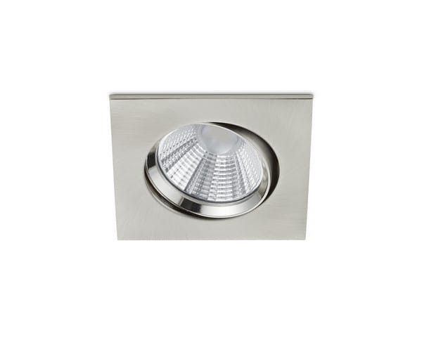 Oprawa sufitowa wpuszczana Trio Pamir srebrna LED 5.5W 3000K 345 lm ruchoma IP23 wym: 5,4 x 8,5 x 8,5 cm kwadratowa - 1 szt.