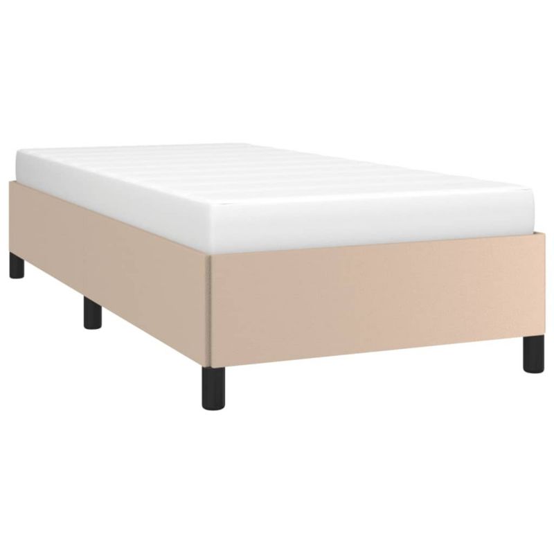 Łóżko tapicerowane WaszeMeble 90x190 cm brązowe WM-347226 1 szt.