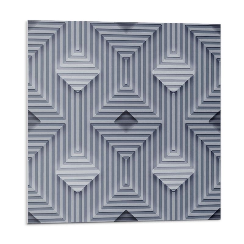 Kafelki samoprzylepne Wallfluent 20x20 cm Wielowarstwowe motywy geometryczne 20 szt.