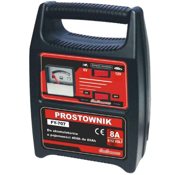 Prostownik do akumulator Texas FY707 6V-12V 8A