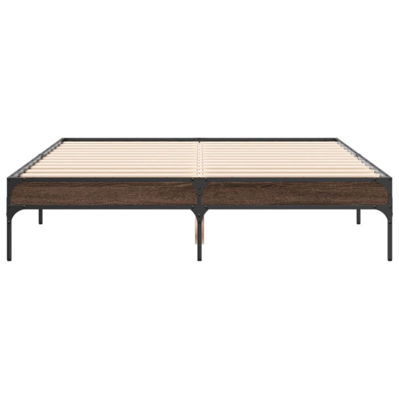 Łóżko metalowe WaszeMeble 120x190 cm brązowy WM-845050 1 szt.