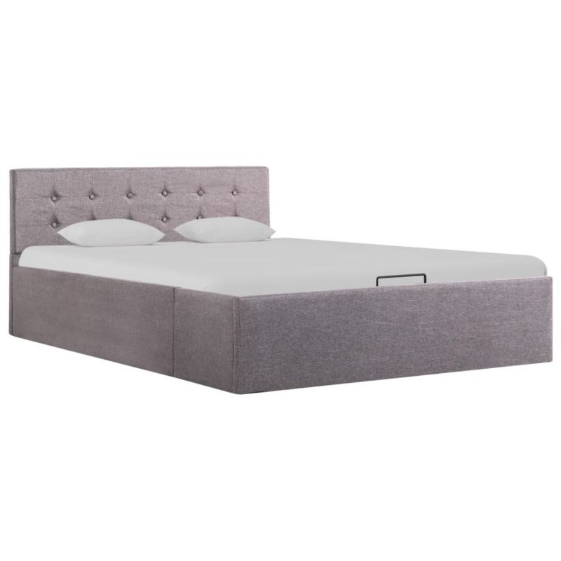 Łóżko Tapicerowane WaszeMeble 120x200 Brązowe WM-285596 1 szt.