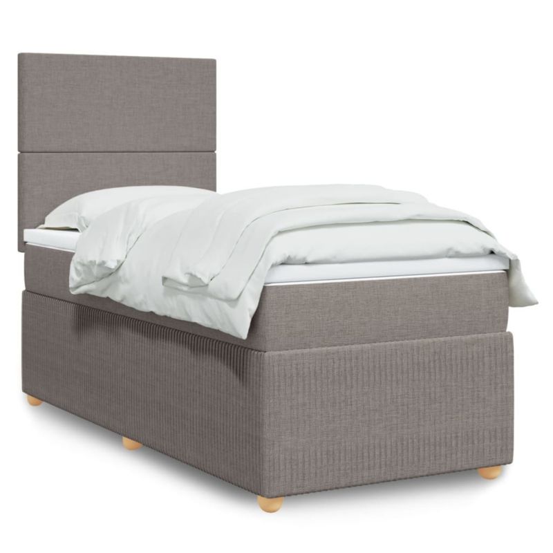 Łóżko kontynentalne WaszeMeble 80x200 cm Brązowe WM-3294180 1 szt.