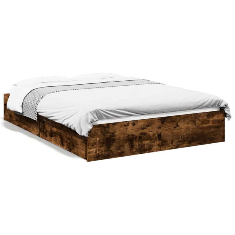 Łóżko drewniane WaszeMeble 120x200 cm brązowe WM-3280668 1 szt.