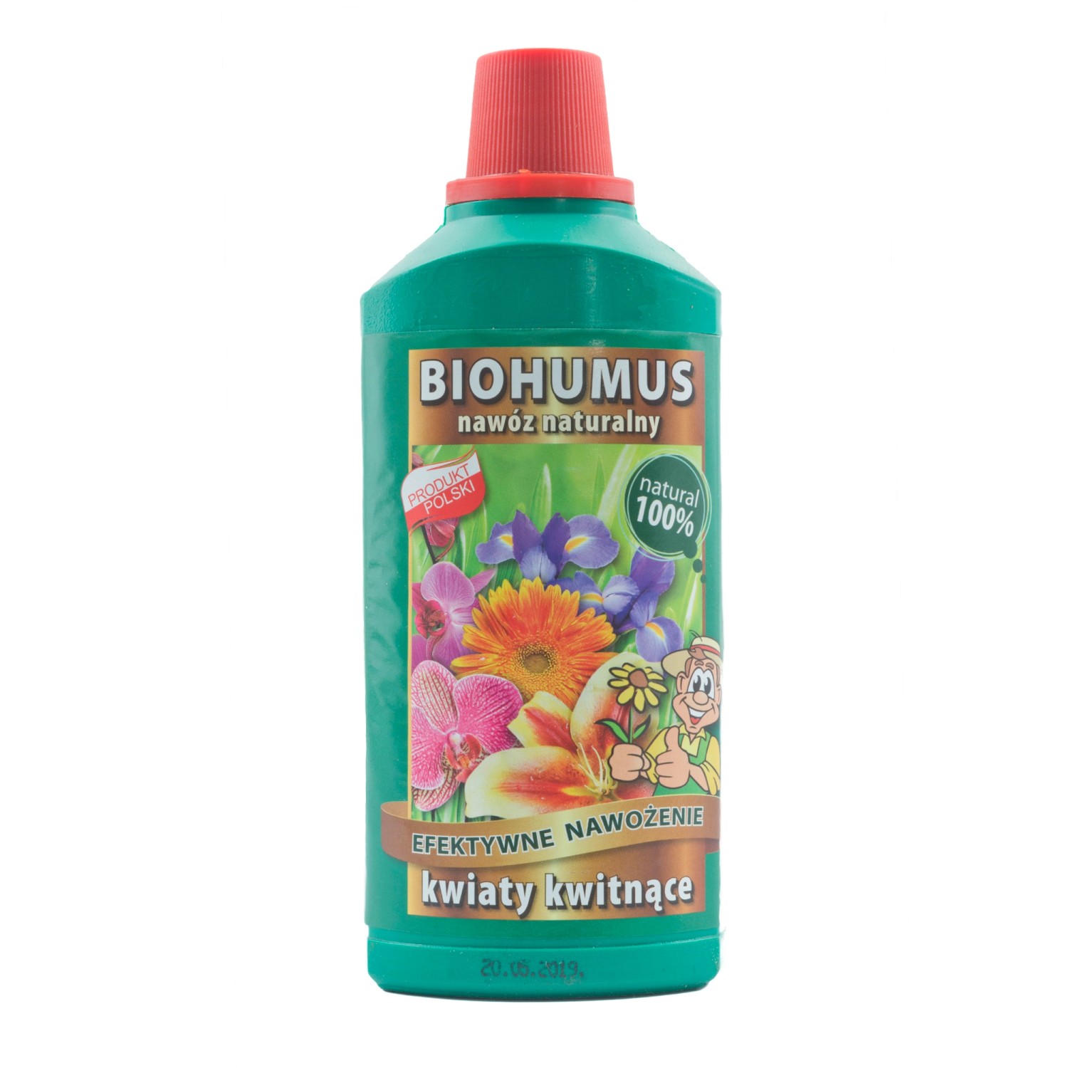 Ekodarpol Nawóz Biohumus kwiaty kwitnące 0,5 l.