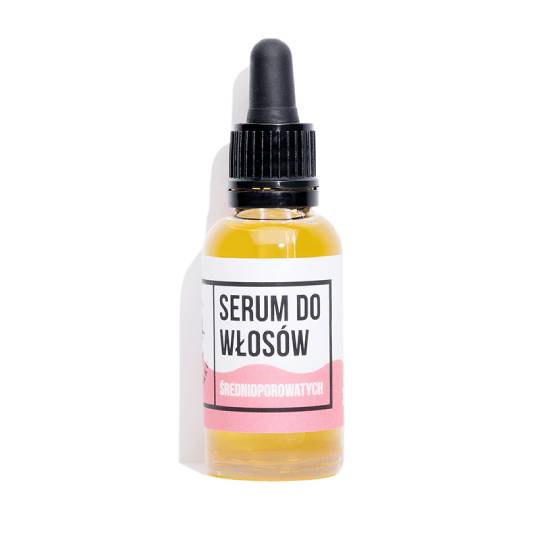 Cztery szpaki - serum do włosów średnioporowatych, 30 ml