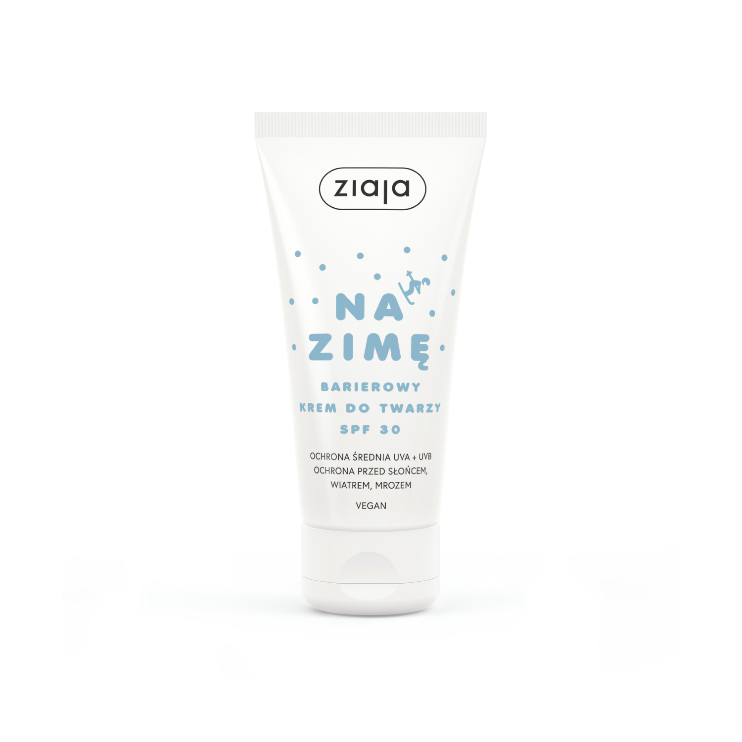 Ziaja - barierowy krem do twarzy na zimę, spf 30, 50 ml