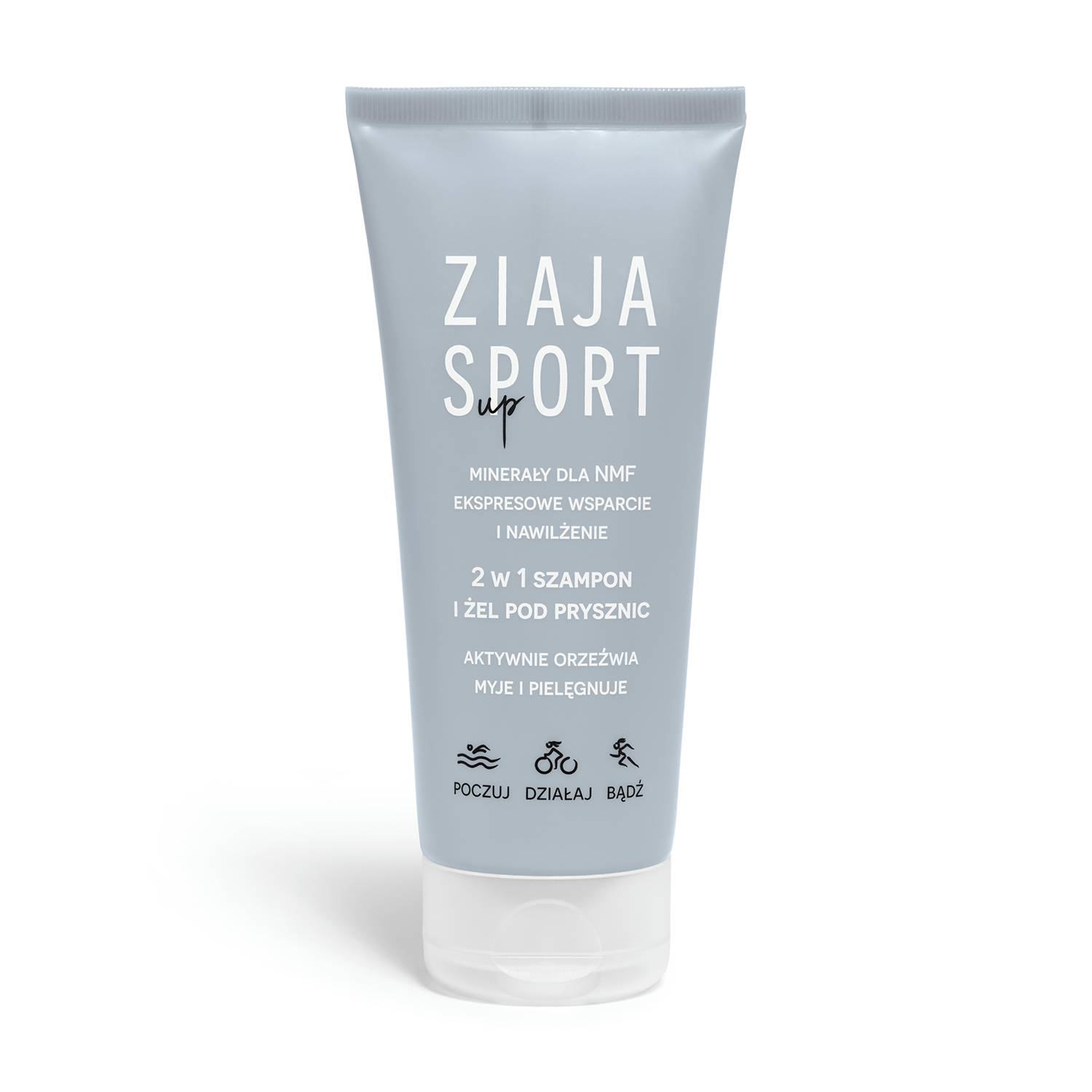 Ziaja sport up - szampon i żel pod prysznic 2w1, 200 ml