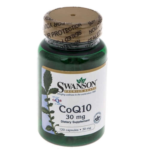Swanson coq10 (koenzym q10) - kapsułki 30 mg, 120 sztuk