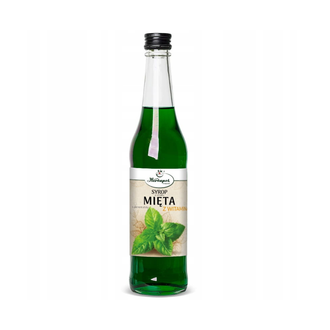 Herbapol kraków, syrop mięta z witaminą c, 420 ml