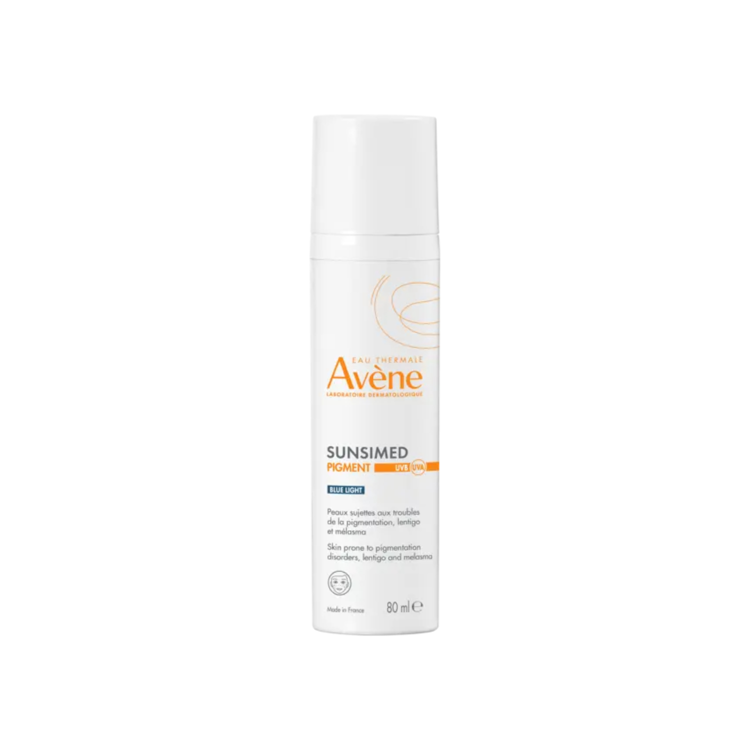 Avene eau thermale sunsimed - pigment o bardzo wysokiej ochronie, spf50+, 80 ml
