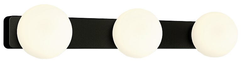 Nowodvorski Lighting Brazos kinkiet 3x25W czarny/biały 8056