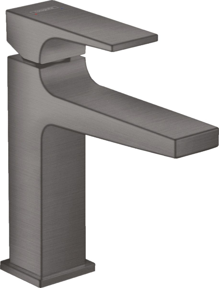Hansgrohe Metropol 110 bateria umywalkowa stojąca EcoSmart czarny chrom szczotkowany 32507340 - Wysyłka w 24h