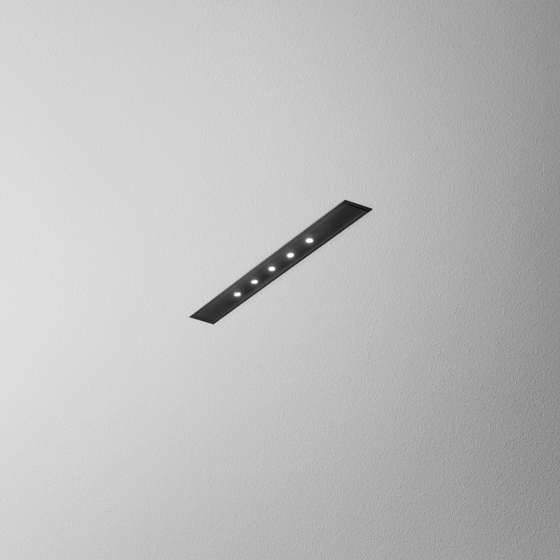 Aqform Lens Line lampa do zabudowy 7,5W LED czarny strukturalny 30173-M927-F3-00-12