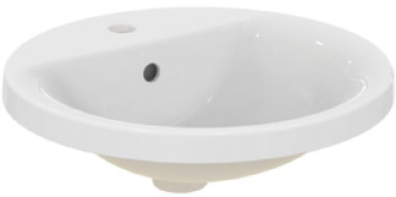 Ideal Standard Connect umywalka 48x48 cm okrągła wpuszczana biała E504201 - Wysyłka w 24h