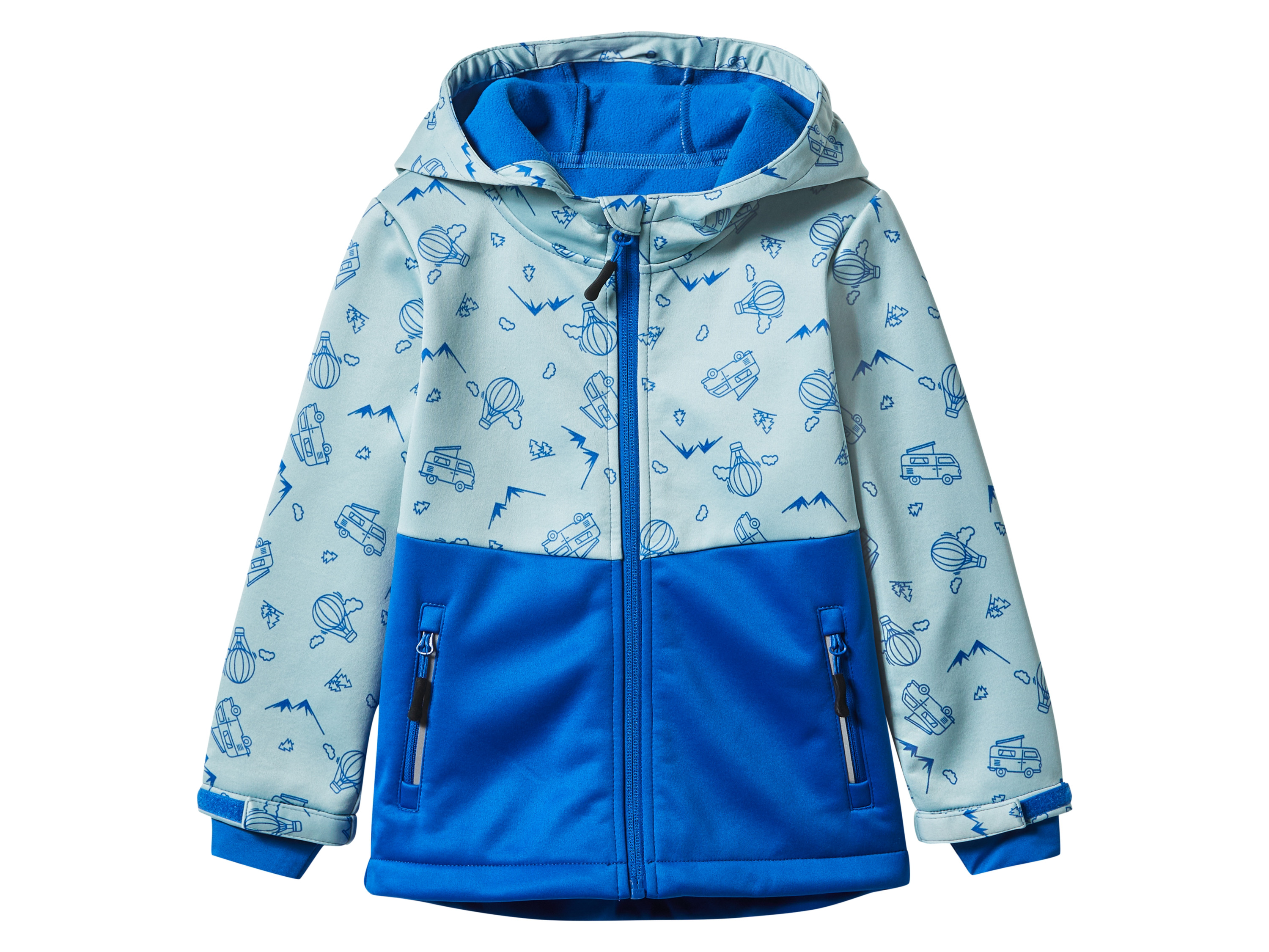 lupilu Kurtka softshell dziecięca (Jasnoniebieski/niebieski, 122/128)