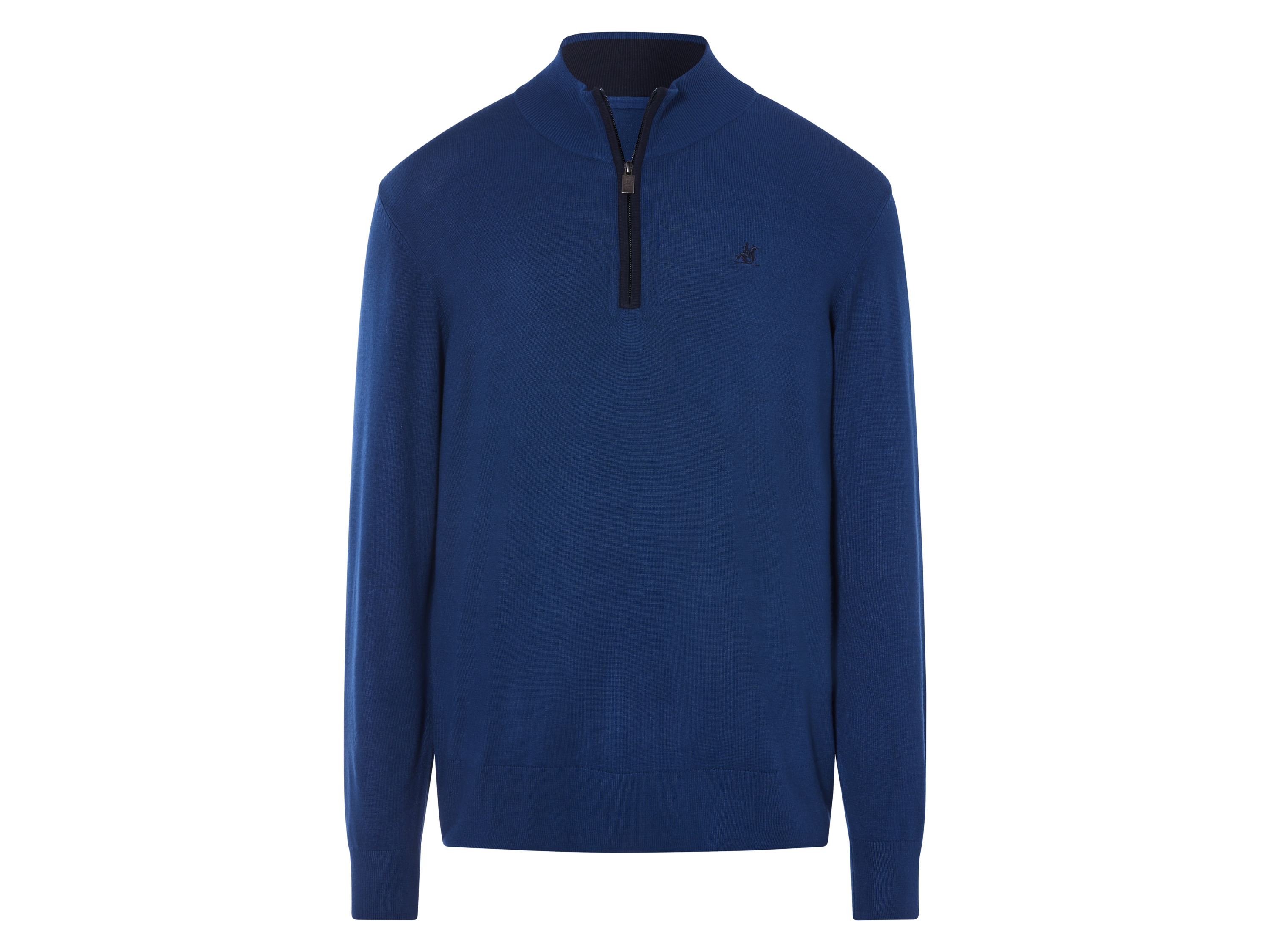 Livergy Sweter męski z wiskozą U.s. Grand Polo Niebieski, L 52/54