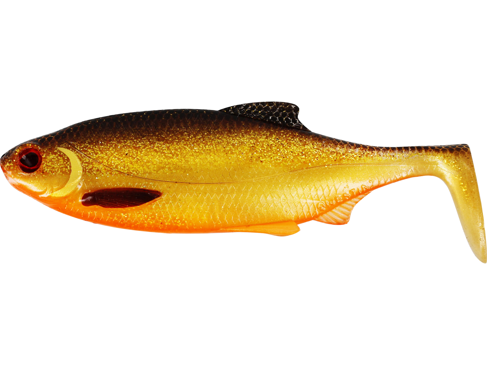 Westin Guma Ricky The Roach ShadTail 14cm Gold Rush