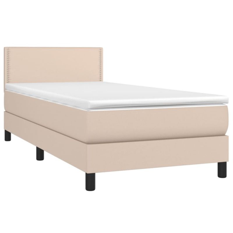 Łóżko kontynentalne WaszeMeble 80x200 Brązowe WM-3134134 1 szt.