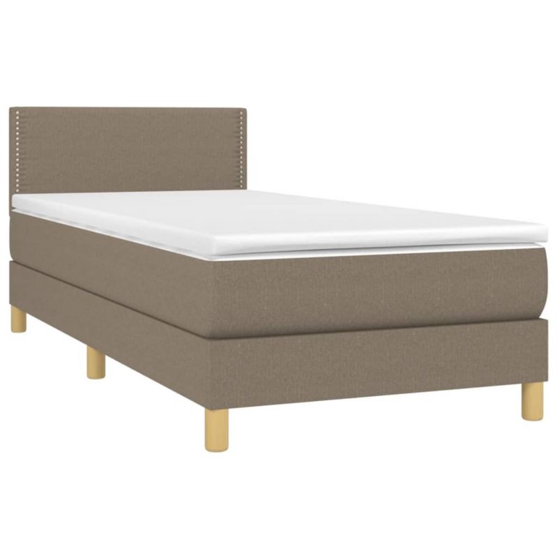 Łóżko kontynentalne WaszeMeble 90x190 Brązowe WM-3133601 1 szt.